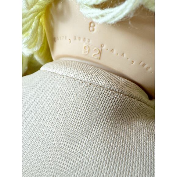 Vintage Cabbage Patch Kids Doll Head Marker 8 Lemon Blonde Ponytails Blue eyes - Picture 8 of 11